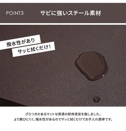 物置 幅90cm スチール 小型物置 大型 鍵付き ロック付き スチール物置 屋外 おしゃれ 物置き 掃除道具 ガーデニング アウトドア ペットグッズ ゴミ入れ 園芸用品 ガーデン用品 道具箱 収納庫(代引不可)
