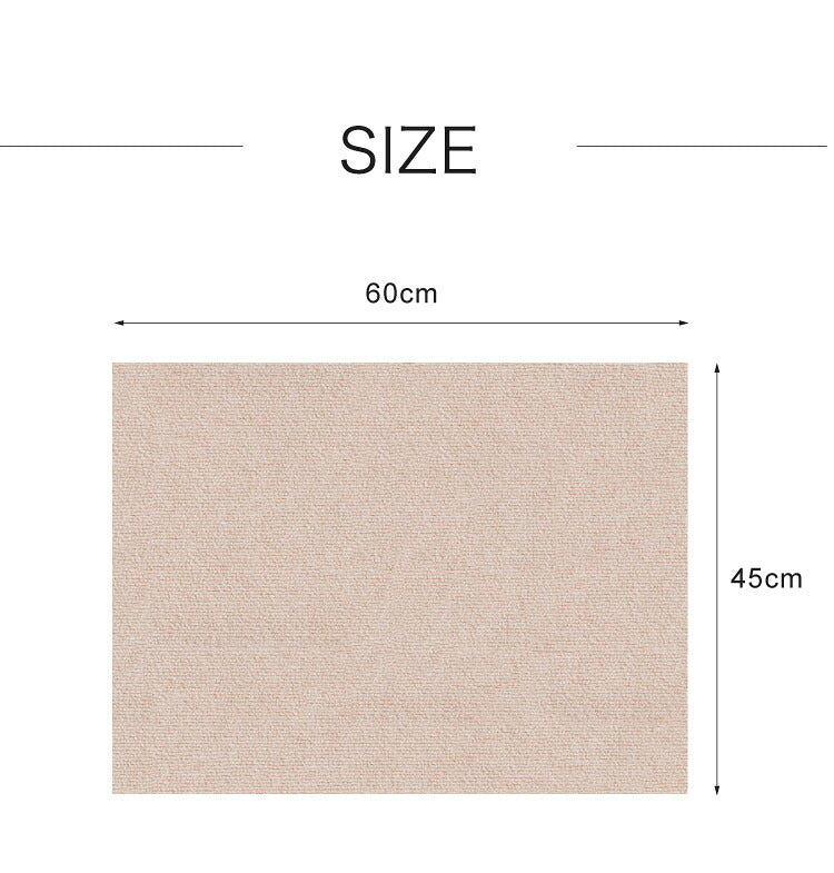 サンコー おくだけ吸着 タイルマット 45×60cm 24枚入 日本製 はっ水 撥水 滑り止め ずれない 洗える 洗濯可 ジョイントマット タイル ペット マット 床暖房対応 国産 厚さ4mm 犬用 猫用 ペット用