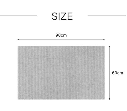 サンコー おくだけ吸着 タイルマット 60×90cm 4枚入 日本製 はっ水 撥水 滑り止め ずれない 洗える 洗濯可 ジョイントマット タイル ペット マット 床暖房対応 国産 厚さ4mm 犬用 猫用 ペット用
