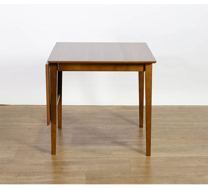 バタフライテーブル ダイニングチェア2脚セット ダイニングセット 片バタ 伸長式 伸縮式 省スペース ダイニングテーブル 一人暮らし 新生活 シンプル おしゃれ 北欧(代引不可)