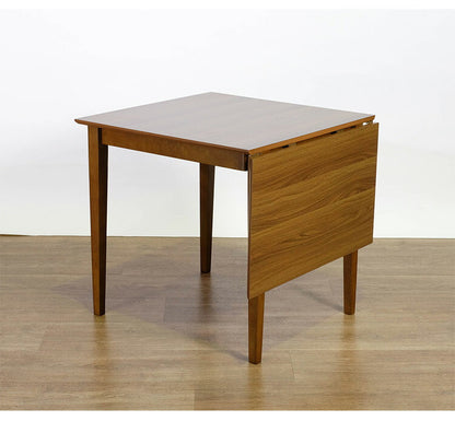 バタフライテーブル ダイニングチェア2脚セット ダイニングセット 片バタ 伸長式 伸縮式 省スペース ダイニングテーブル 一人暮らし 新生活 シンプル おしゃれ 北欧(代引不可)