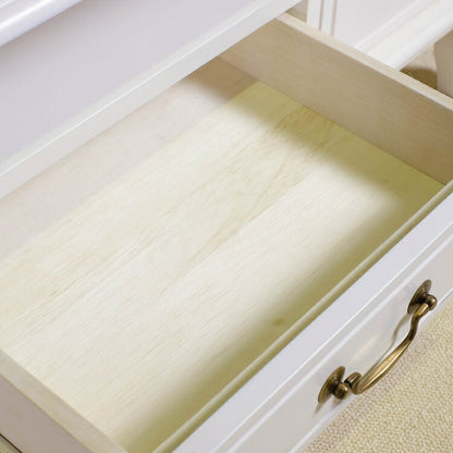 ローボード 幅150cm マホガ二ー材 完成品 ホワイト 高級感 エレガント ホワイト テレビ台 TV台 テレビボード リビングボード 収納 天然木 木製 引き出し 大容量 コンパクト 省スペース 上品 優雅(代引不可)