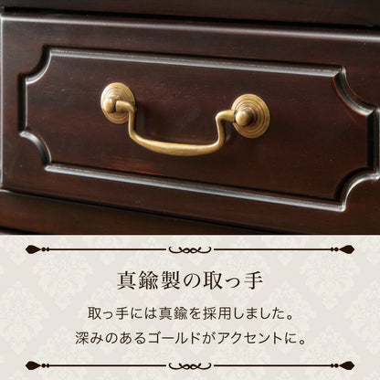 コンソールテーブル 幅90cm マホガ二ー材 完成品 ブラウン 高級感 エレガント ブラウン パソコンデスク 机 テーブル おしゃれ 北欧 インテリア コンソール サイドテーブル カウンターテーブル(代引不可)