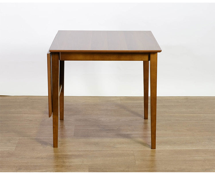 バタフライテーブル 幅75~120cm 単品 伸縮 ダイニングテーブル 伸長 食卓 バタフライダイニング 伸長式 2人掛け 4人掛け 2人 4人 木製 北欧 おしゃれ モダン 一人暮らし(代引不可)