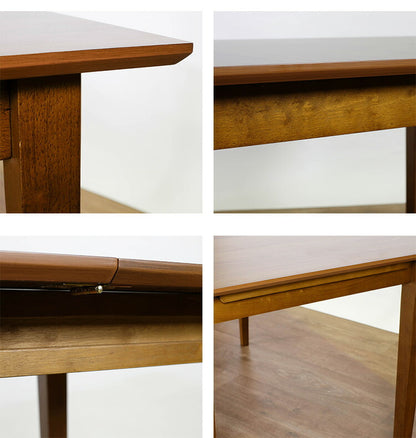 バタフライテーブル 幅75~120cm 単品 伸縮 ダイニングテーブル 伸長 食卓 バタフライダイニング 伸長式 2人掛け 4人掛け 2人 4人 木製 北欧 おしゃれ モダン 一人暮らし(代引不可)