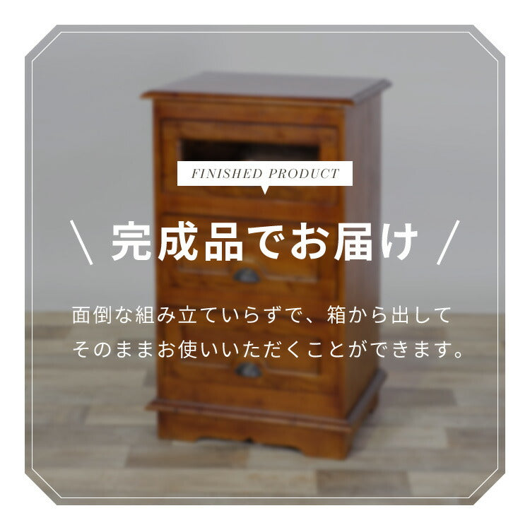 チェスト 幅54cm ヴィンテージ 天然木 完成品 マホガニー 高級感 収納家具 おしゃれ インテリア 木製 収納 引き出し 衣装ケース 洋服 衣類 リビング ダイニング コロニアル(代引不可)