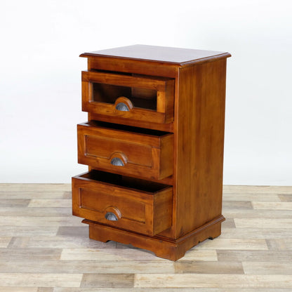 チェスト 幅54cm ヴィンテージ 天然木 完成品 マホガニー 高級感 収納家具 おしゃれ インテリア 木製 収納 引き出し 衣装ケース 洋服 衣類 リビング ダイニング コロニアル(代引不可)