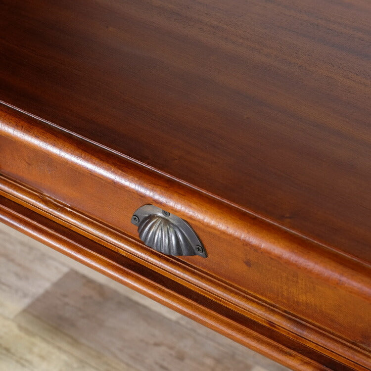 ダイニングテーブル 幅80cm 高級品 北欧 ヴィンテージ 天然木 マホガ二ー お客様脚部取り付け アンティーク モダン センターテーブル ローテーブル 家族 リビング ダイニング コロニアル(代引不可)