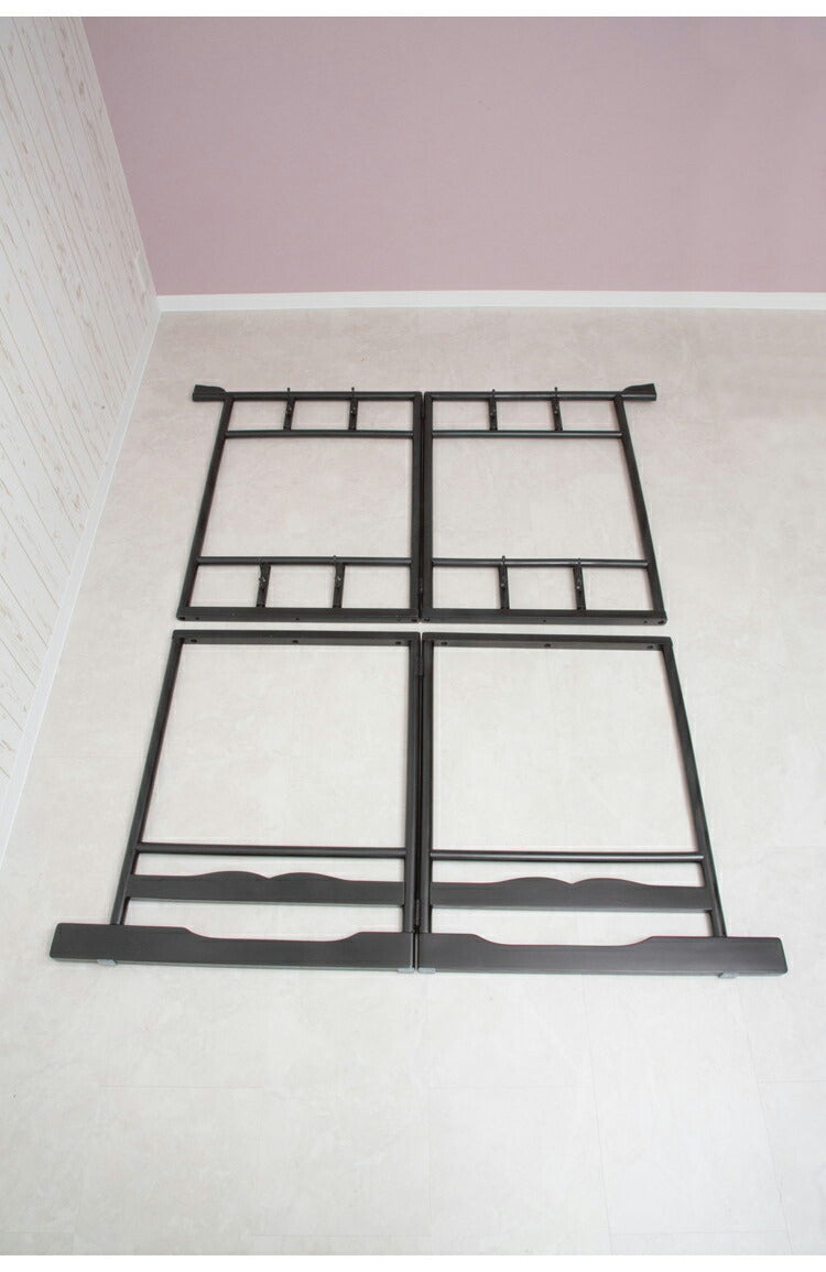 ハンガーラック 衣桁 二段タイプ 和服 和室 向け 耐荷重15kg 洋服掛け 衣桁 クローゼット 衣替え 片付け 衣類収納 ハンガーラック(代引不可)