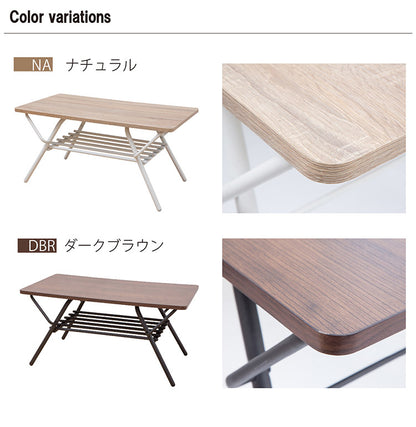 テーブル 折りたたみ ローテーブル センターテーブル 幅75cm リビングテーブル 折り畳みローテーブル 折れ脚テーブル デスク ローデスク 木製折りたたみテーブル シンプル 折り畳み 棚付き 完成品(代引不可)