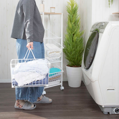 ランドリー ラック 洗濯機ラック 3段ラック ランドリー収納 洗濯機収納 サニタリー収納 伸縮 収納棚 洗濯機 ラック 洗濯機棚 洗面所 脱衣所 洗濯物 収納(代引不可)
