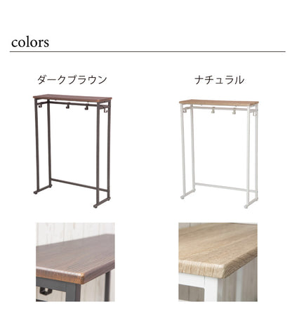 コンソールテーブル 玄関 スリム 収納 北欧 棚 ラック 木製 天板 スタンド マスク置き 小物 消毒液 置き エントランス 台 シンプル おしゃれ 玄関インテリア リビングインテリア(代引不可)