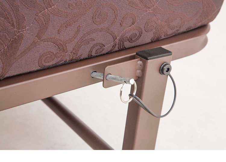 コイルスプリング 折りたたみ　電動ベッド 極厚13cm 高反発ウレタン使用　キャスター付き 電動ベッド 介護ベッド 折りたたみ 電動リクライニングベッド 電動 折りたたみベッド 折り畳み 介護用ベット 介護用 簡易ベッド  TS-2270P(代引不可)