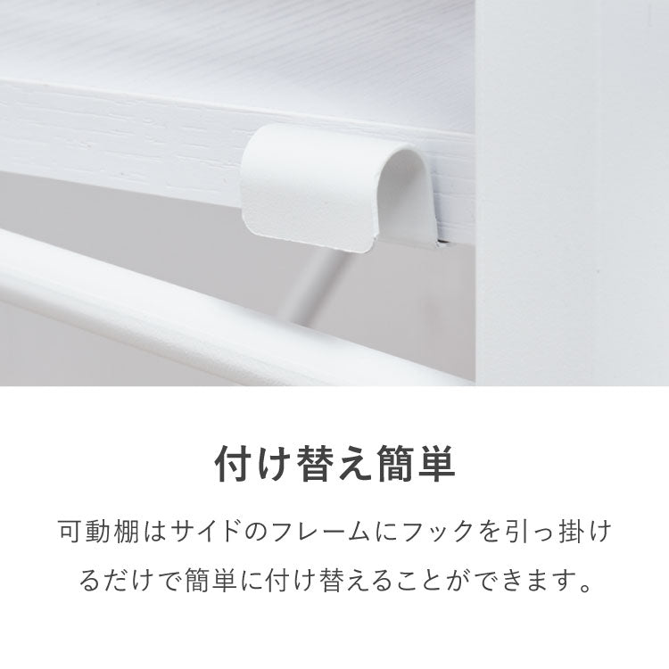 キッチンカウンター ゴミ箱上ラック カトラリー収納付き 2杯 大容量  120cm 可動棚3枚 スライドテーブル1枚付き レンジ台 間仕切り 収納棚 おしゃれ 北欧 シンプル キッチン 収納 間仕切り