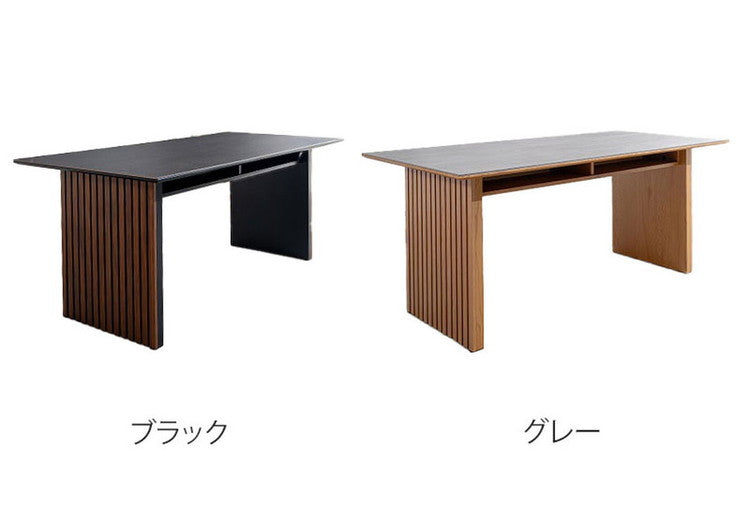 ダイニングセット 5点セット テーブル チェア4脚 棚付き 収納 ダイニングテーブル セラミック 木製 オーク ウォールナット おしゃれ モダン 和風 リビング ダイニング 食卓 ダイニングチェア 椅子(代引不可)