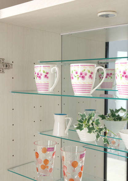 コレクションラック 幅77.6cm 追加ガラス棚 ガラス棚板 コレクションボード コレクションケース ショーケース フィギアケース(代引不可)