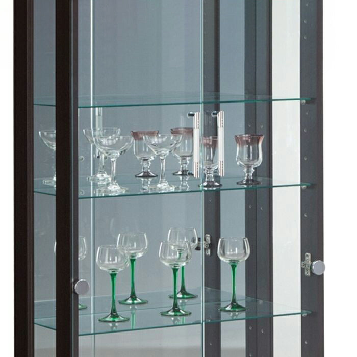 コレクションラック 幅62cm 追加ガラス棚 ガラス棚板 コレクションボード コレクションケース ショーケース フィギアケース(代引不可)