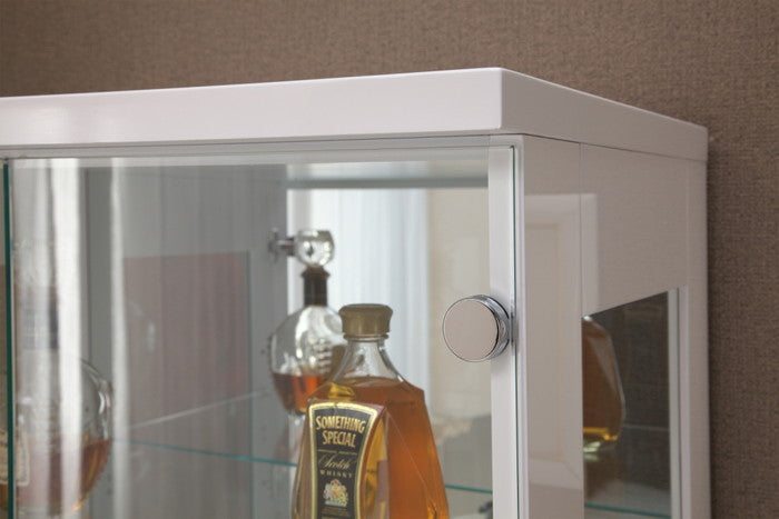 スタバ70 ハイタイプ コレクションラック H 幅70cm×高さ160cm 【完成品】 コレクションケース コレクションボード 飾り棚  ガラス棚  ショーケース