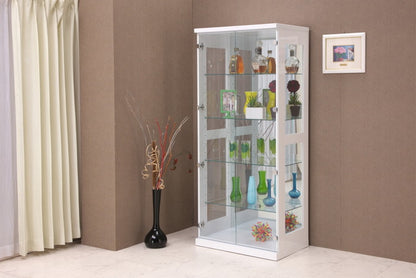 スタバ70 ハイタイプ コレクションラック H 幅70cm×高さ160cm 【完成品】 コレクションケース コレクションボード 飾り棚  ガラス棚  ショーケース