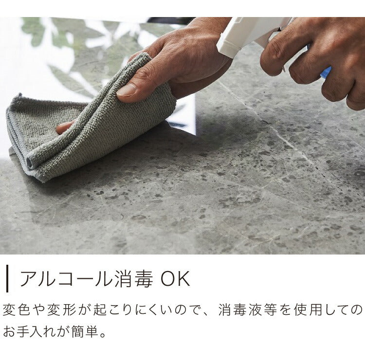 セラミック ダイニングセット 6人掛け 7点セット ダイニングテーブルセット 幅180 ファブリック アイアン 鏡面 ダイニングチェア 耐水 耐熱 大理石調(代引不可)