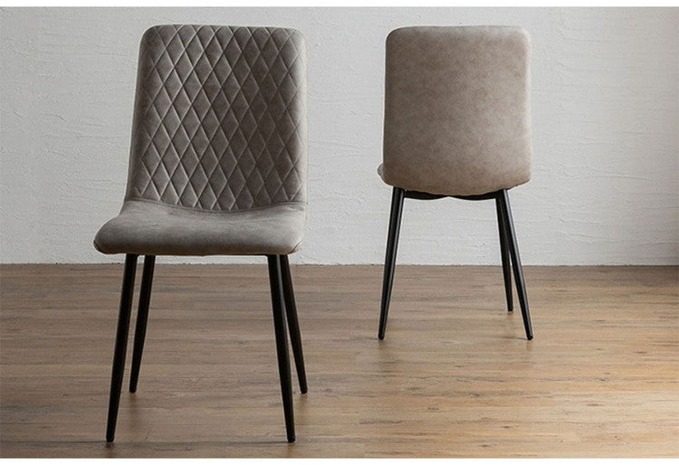 ダイニングセット 5点セットB T字脚テーブル チェア4脚 木製 スチール オーク 重厚感 厚い 耐久性 おしゃれ 耳付き シンプル ナチュラル 自然 温かみ ステッチ リビング ダイニング 食卓 椅子(代引不可)