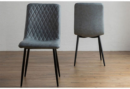 ダイニングセット 5点セットD スクエア/4本脚テーブル チェア4脚 木製 スチール オーク 重厚感 厚い 耐久性 おしゃれ 耳付き シンプル ナチュラル 温かみ ステッチ リビング ダイニング 食卓 椅子(代引不可)