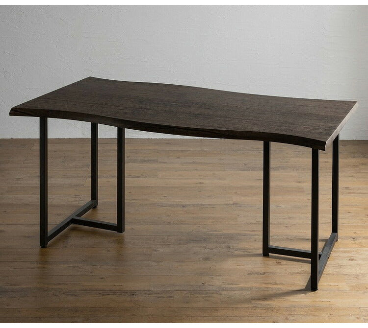 ダイニングセット 6人掛け 7点セット ダイニングテーブルセット 幅180 スクエア脚 アイアン脚 一枚板風 レザーファブリック アイアン ダイニングチェア ナチュラル ブラウン グレー ブラック(代引不可)