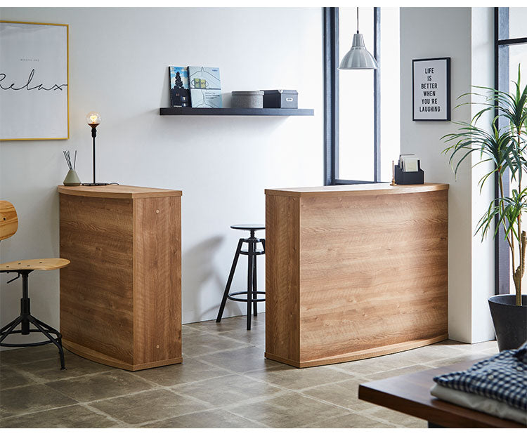 バーカウンター 日本製 幅90cm カウンターテーブル キッチンカウンター ハイカウンター ダイニング キッチン テーブル 大容量 間仕切り 対面 収納 棚 食器 スリム ラック インテリア おしゃれ 国産(代引不可)