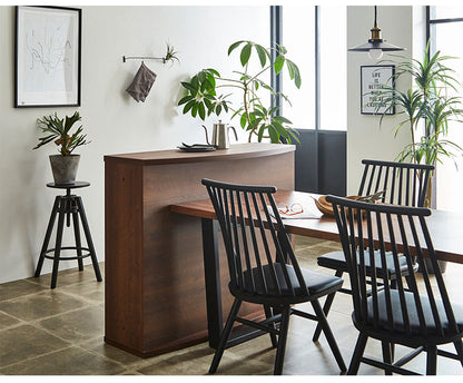 バーカウンター キャビネット 2点セット 日本製 幅120cm キッチン収納 キッチンカウンター 大容量 コンパクト 省スペース インテリア おしゃれ 収納 間仕切り 国産 飾り棚 食器 リビング ダイニング(代引不可)