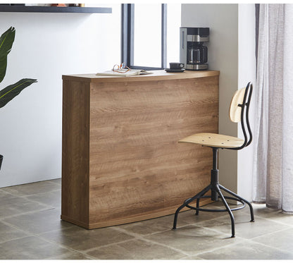 バーカウンター キャビネット 2点セット 日本製 幅90cm キッチン収納 キッチンカウンター 大容量 コンパクト 省スペース インテリア おしゃれ 収納 間仕切り 国産 飾り棚 食器 棚 リビング ダイニング(代引不可)