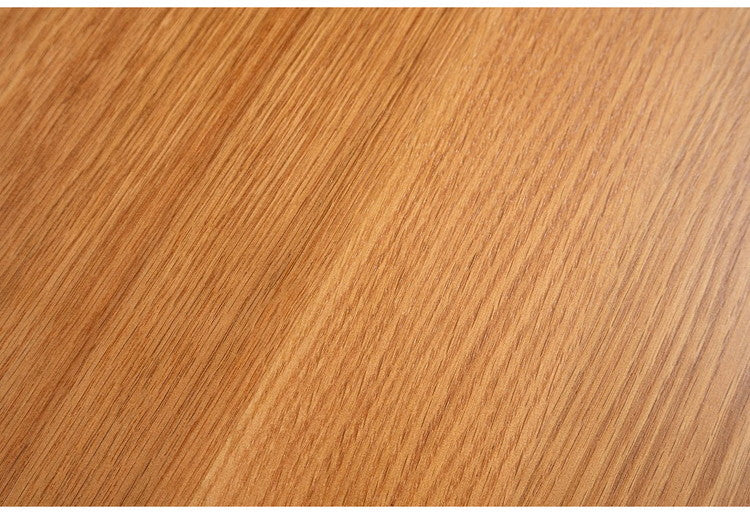 ダイニングテーブル スクエア脚 4本脚 200×90cm 木製 スチール オーク 重厚感 厚天板 耐久性 おしゃれ 耳付き シンプル ナチュラル 自然 温かみ リビング ダイニング 食卓(代引不可)