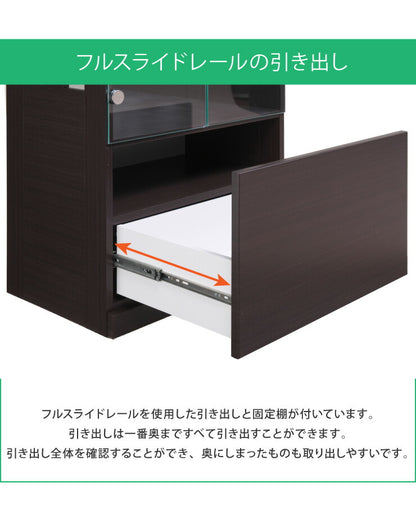 サラII 60 ロータイプ 段差式タイプ コレクションラック 幅60cm 高さ160cm 奥行40cm 開梱設置無料 大型フィギュアケース(代引不可)