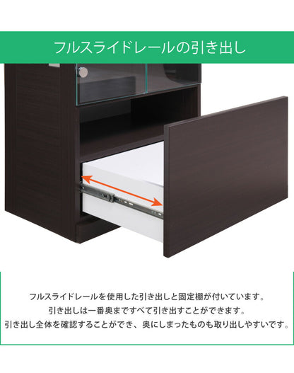 サラII 60 ハイタイプ 段差式タイプ コレクションラック 幅60cm 高さ180cm 奥行40cm 開梱設置無料 大型フィギュアケース(代引不可)