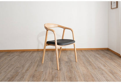 ダイニングチェア 2脚セット 木製 座面高44cm 肘掛け付き 背もたれ付き 食卓椅子 ラウンジチェア アームチェア おしゃれ リビング ダイニング チェア 椅子(代引不可)