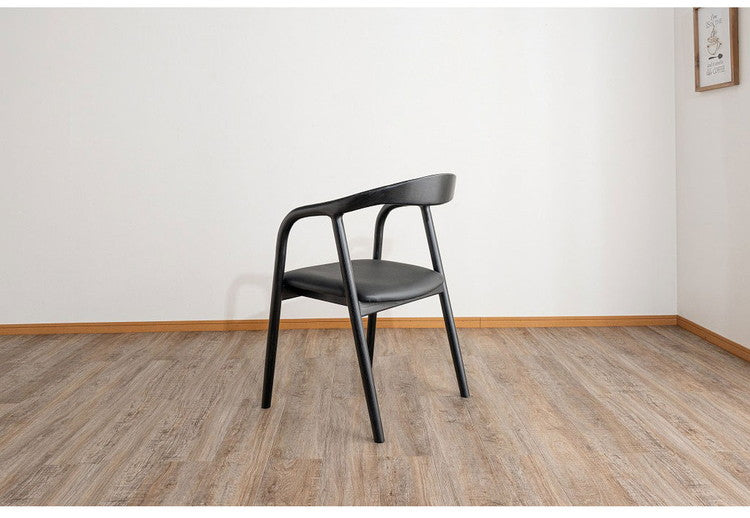 ダイニングチェア 2脚セット 木製 座面高44cm 肘掛け付き 背もたれ付き 食卓椅子 ラウンジチェア アームチェア おしゃれ リビング ダイニング チェア 椅子(代引不可)