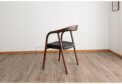 ダイニングチェア 2脚セット 木製 座面高44cm 肘掛け付き 背もたれ付き 食卓椅子 ラウンジチェア アームチェア おしゃれ リビング ダイニング チェア 椅子(代引不可)