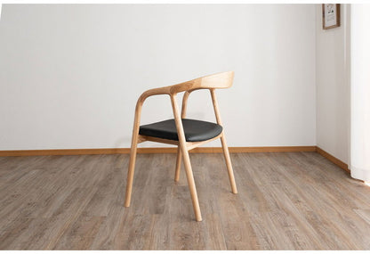 ダイニングチェア 2脚セット 木製 座面高44cm 肘掛け付き 背もたれ付き 食卓椅子 ラウンジチェア アームチェア おしゃれ リビング ダイニング チェア 椅子(代引不可)