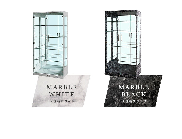 コレクションケース単品 幅80×奥行45×高さ160cm サラ80 ロータイプ sara サラ ワイドタイプ コレクションラック コレクションケース 完成品 開梱設置無料 大型フィギュアケース(代引不可)