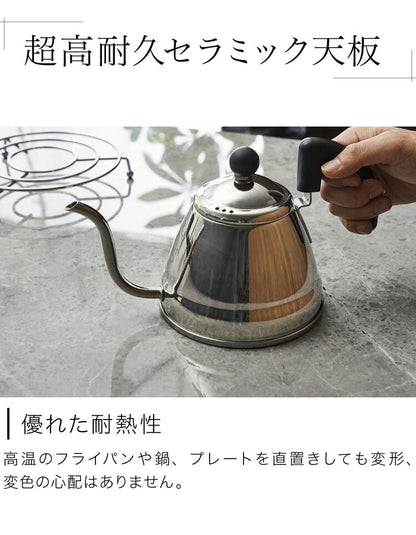 セラミック ダイニングセット 4人掛け 5点セット ダイニングテーブルセット 幅135 合皮 デザインチェア 鏡面 ダイニングチェア 耐水 耐熱 大理石調(代引不可)