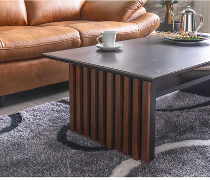 センターテーブル リビング セラミック天板 幅110cm ローテーブル スマート ロビー エントランススタイリッシュ リビング キズに強い 作業台 モダン 応接室 高級感 おしゃれ(代引不可)