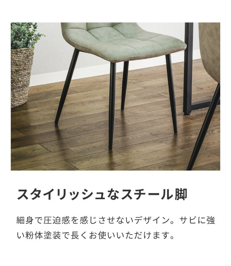 ダイニングテーブルセット ダイニング5点セット 4人掛け ダイニングセット 幅160 160×85 テーブル PU 合皮 チェア 4脚 アイアン オーク 天然木 食卓テーブル(代引不可)