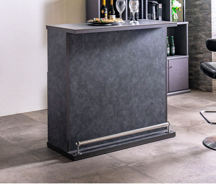 バーカウンター セラミック天板 幅100cm 日本製 完成品 おしゃれ キズに強い カウンターテーブル キッチンカウンター 収納 キッチン 収納 バーテーブル おうち時間 バーカウンター カウンター(代引不可)