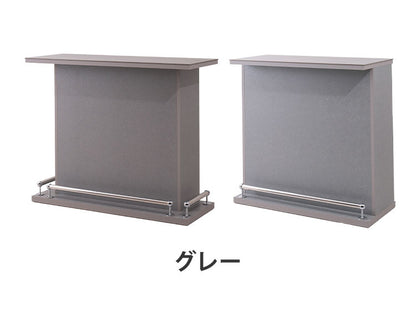 バーカウンター セラミック天板 L字セット(100 cm + 幅120cm) 日本製 完成品 キズに強い おしゃれ カウンターテーブル キッチンカウンター 収納 キッチン バーテーブル おうち時間(代引不可)