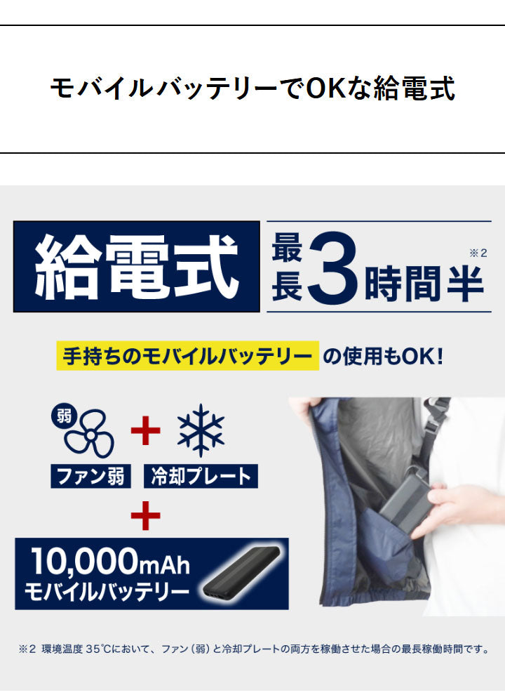 【5着セット】 冷却ベスト ペルチェ式 冷蔵服 空調作業服 洗濯可能 作業服 フリーサイズ M X XL サイズ ネイビー 夏用 熱中症対策 冷却ウェア 建設現場 THANKO サンコー TKCV24FNV 本体のみ