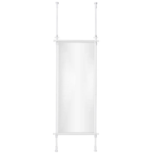 セキスイ つっぱり式パーテーション PT-1 積水樹脂 間仕切り スクリーン 突っ張り つっぱり コンパクト 省スペース 半透明 物干し(代引不可)