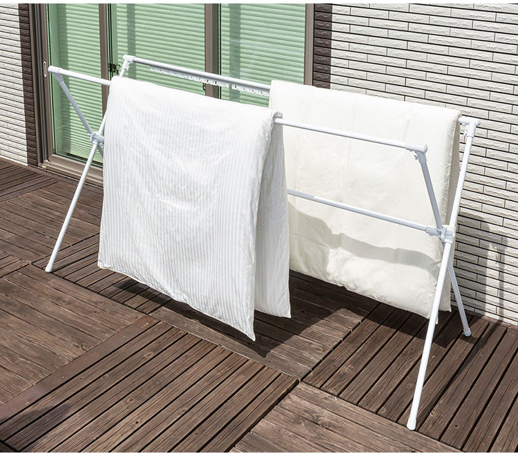 セキスイ 多機能ふとん干し 幅134~230cm FDX-100W 積水樹脂 物干し ものほし 干し台 布団干し(代引不可)