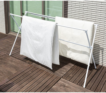 セキスイ 多機能ふとん干し 幅134~230cm FDX-100W 積水樹脂 物干し ものほし 干し台 布団干し(代引不可)