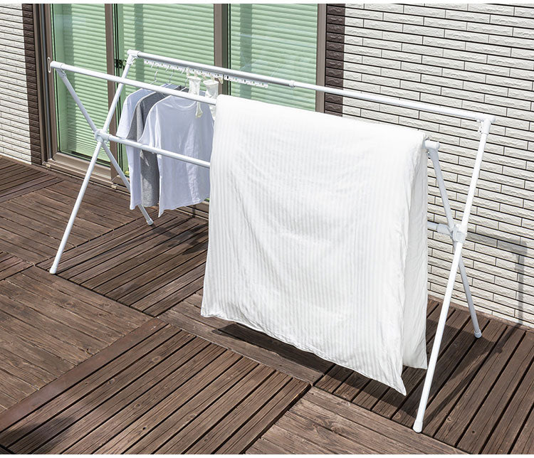 セキスイ 多機能ふとん干し 幅134~230cm FDX-100W 積水樹脂 物干し ものほし 干し台 布団干し(代引不可)