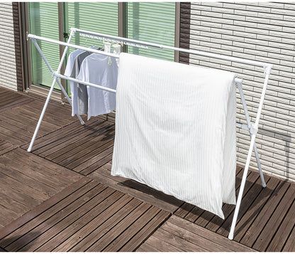 セキスイ 多機能ふとん干し 幅134~230cm FDX-100W 積水樹脂 物干し ものほし 干し台 布団干し(代引不可)