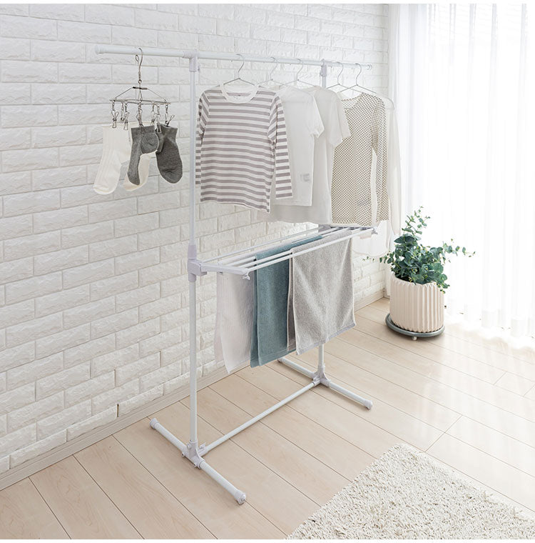 セキスイ 物干しスタンド 幅83~138cm MH-25W 積水樹脂 物干し ものほし 干し台(代引不可)